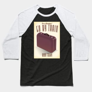 Leather suitcase for a vacation Baseball T-Shirt